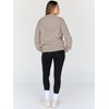 Trendy Queen Womens Oversized Sweatshirts Turtleneck Pullover Long Sleeve Hoodies