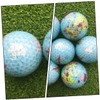 OHPHCALL Creative Earth Pattern Golf Practice Balls Durable Swing Training