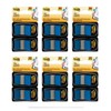 Post-it Flags, 1 Inch, Blue, Two Dispensers per Pack, 6