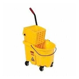 Rubbermaid 26 Qt Plastic Bucket & Wringer 18-5/8" Long x 16-3/4" High x 15-5/...