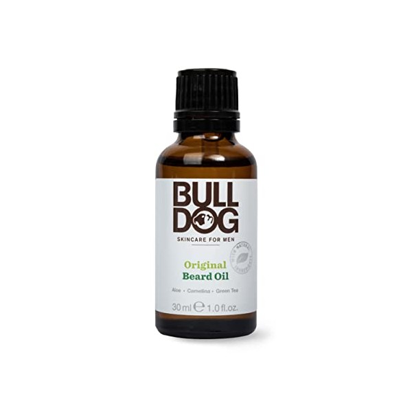 Bulldog Mens Skincare and Grooming Original Beard Oil, 30 ml