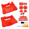 Game Console Replacement Case Retro ABS Sturdy Professional Replacement Shell