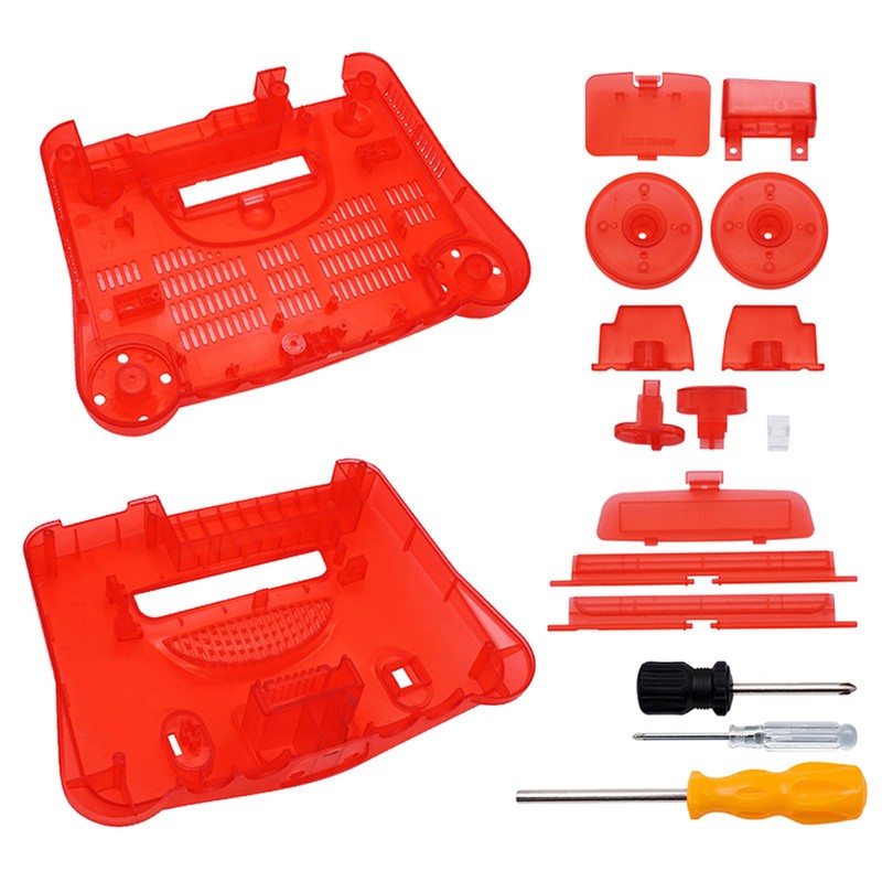 Game Console Replacement Case Retro ABS Sturdy Professional Replacement Shell