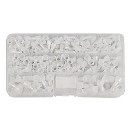 HEJINYUN Closed Terminal Connectors with Insulated Sheath Crimp Terminals CE Type AWG 22-16 16-14 12-10 (Set of 250 Box)