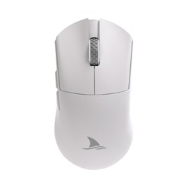Darmoshark M3PROMAX Wireless Gaming Mouse,Tri-Mode 2.4G/USB-C/Bluetooth Mouse Up to 30000DPI,PAW3950 Optical Sensor Lightweight 54g,7 programmable Button,Computer Mouse for Laptop,PC,Linux,Mac(White)