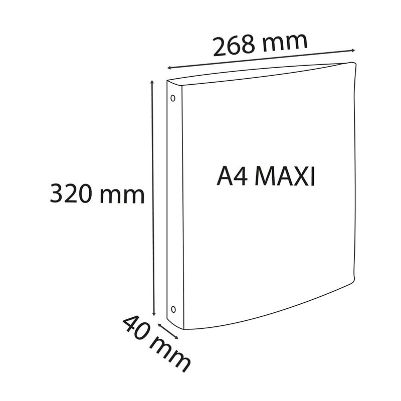 Exacompta - Ref. 51772E - Iderama semi-rigid PP binder -
