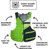 Stohlquist Universal Fit Adult Life Jacket PFD (4 Pack) Coast
