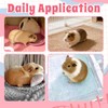 Guinea Pig Cage Liner, 4 PCS Washable Guinea Pig Bedding
