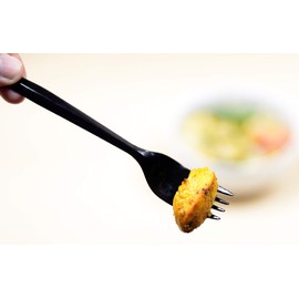 Daxwell Plastic Forks, Medium Weight Polypropylene (PP), Black, A10002151 (Case of 1,000)