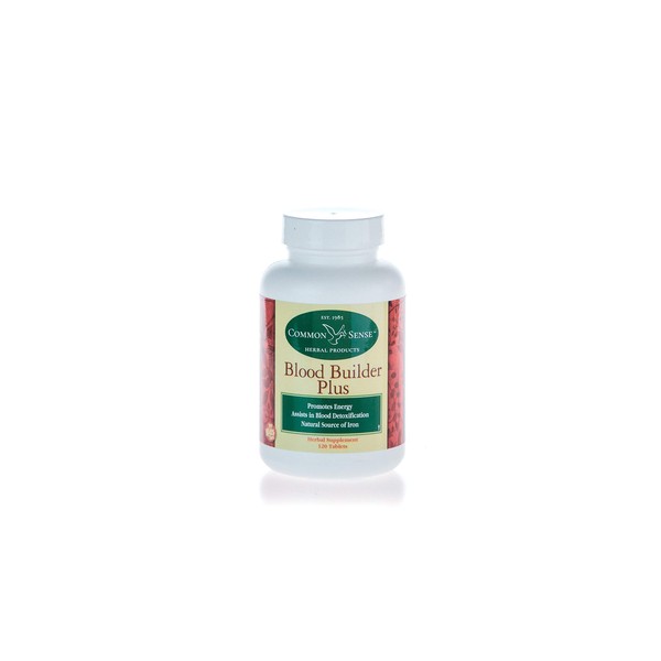 Common Sense Herbal Products Blood Builder Plus: Immune Stimulant (120 Tablets)