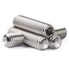 M12-1.75 x 10mm Hex Socket Set Grub Screws,Headless Cup Point,Flat