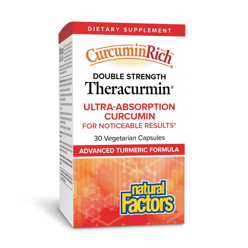 Natural Factors - CurcuminRich Double Strength Theracurmin 60 mg, Inflammation