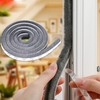 Window Frame & Balcony Draft Stopper - Gap Sealer for Wind Prevention Weatherstrip 7mmx8mm 2m 6ea