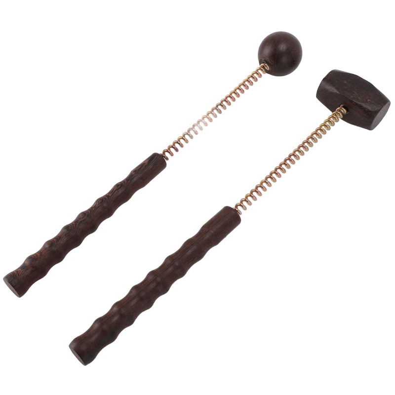 2pcs Percussion Ball Hammer Massager Chicken Wings Wood Reduce Fatigue
