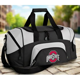 Small OSU Buckeyes Duffel Bag Ohio State University Gym Bags or Carryon Suitcase