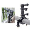 Bicycle Motorbike Motorcycle Handle Pipe Action Cam Mount L Extension Adapter Set GoPro Insta360 Osmo / 자전거 모터바이크 오토바이 핸들 파이프 액션캠 거치대 L 연장 어댑터 세트 고프로 인스타360 오즈모