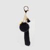 Lala 라라 퍼 참장식-블랙(LALAF158) Lala Fur Charm Decoration - Black