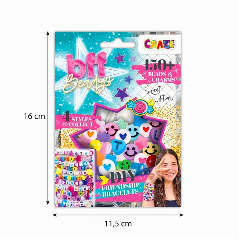 Craze BFF Bag Pack of 6 - BFF Friendship Bracelets