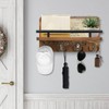 9SHOME Key Holder for Wall with 10 Key Hooks, Decorative
