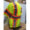FX High Visibility YELLOW Class 3 Safety Vest Solid Reflective