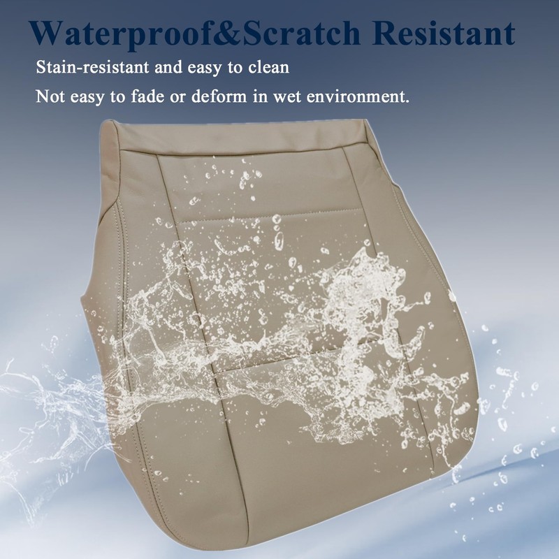 NLQR Front Driver and Passenger Side Bottom Replacement Seat Covers