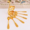 Coffee Spoon Holder Elegant Swan Shaped Alloy Mirror Polish Rich