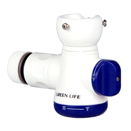 Green Life Faucet Connector, Built-In Shower Head