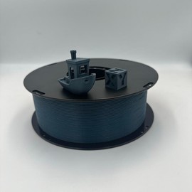 Recycled PLA Filament for 3D Printing - From recycled prints:_Blue_500 g