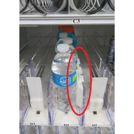 Dixie Narco Lot of 8 Dixie Narco Models 2145/5591 BevMax Drink Machine 16.9 oz Bottle Shims