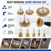 10 pcs Wire Brush Set for Drill Tool Accessory -