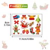 BOOSHMall Children's Christmas Tattoo, 24 Sheets, Children's Tattoos, Christmas Stickers,