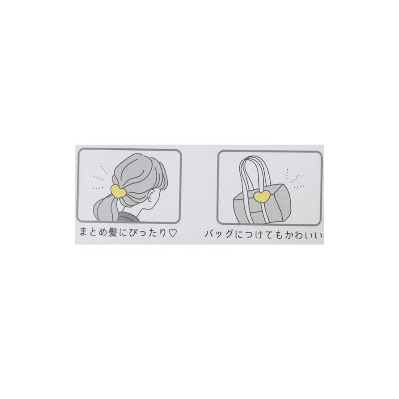 Kamio Japan Tamagotchi 220801 Mascot Hair Rubber