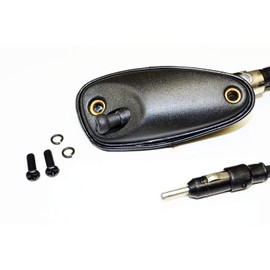 AntennaMastsRus - Retractable AM-FM Manual Antenna is Compatible with Honda Civic (1992-2000), Geo Prizm, Storm (1990-1997) - Left Side