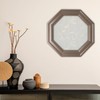 Autotech Park Precut White Bamboo Octagon Window Film Shade, Self