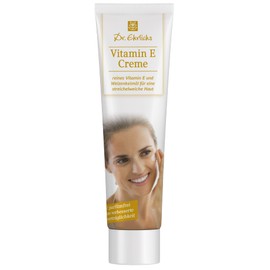 Dr. Ehrlichs Vitamin E Cream 100 ml - Rich Intensive Care for Special Demands and Needs of Mature Skin - Nourishes, Smooths and Tightens the Skin - Acid Protection Coat Improved