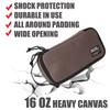 Rough Enough Small Tool Pouch Bag Canvas Portable Tool Box