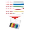 KS TOOLS 970.0540 Shrink-On Tubes Assorment, Coloured, 110 pcs