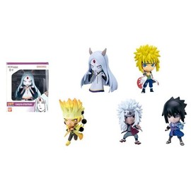 BANDAI - Figure - Naruto Shippuden - Chibi Masters - Version B - 8 cm - (12 Different Figures - Individually Packed) - VE77963