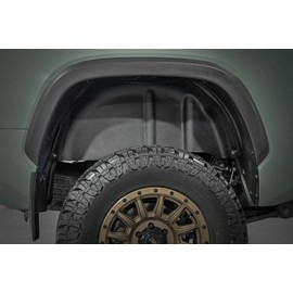 Rough Country Rough Country Rear Wheel Well Liners for Toyota Tundra 2WD/4WD (2022-2025) - Heavy-Duty Rear Fender Liners for Mud & Debris Protection, Made in USA