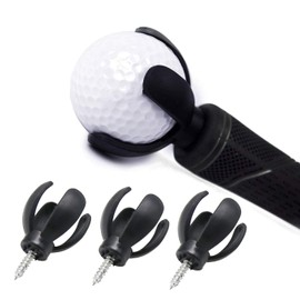(black 3) - HISTAR 5Pcs Golf Ball Pick Up Retriever Putter Grip Finger Rubber Picker Tool Black