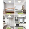 hepside 1PACK Flush Mount LED Ceiling Light Fixture Golden, 12Inch