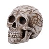 Pacific Giftware PT Tattoo Skull Home Decorative Resin Figurine