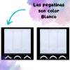Universo en Linea Plantillas Adhesivas Diseño Uñas Esmalte/ Gel/ Acrílico