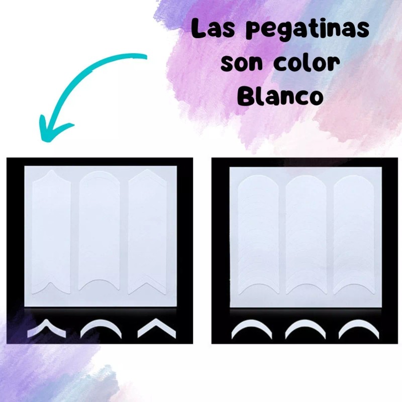 Universo en Linea Plantillas Adhesivas Diseño Uñas Esmalte/ Gel/ Acrílico