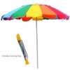 Impact Canopy 8' Beach Umbrella, UV Protected, Vented, Tilt Pole,
