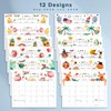 BGTCARDS Delightful Magnetic Fridge Calendar 2026-2027, Now to Jun 2028