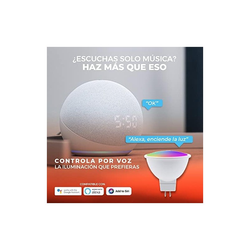 Tecnolite Connect Foco MR16 RGB 5W