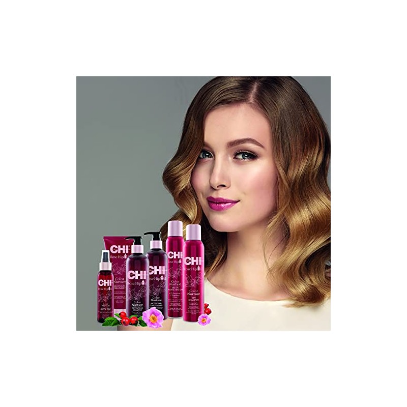 CHI Rose Hip Oil Color Nurture UV Protecting Dry Oil