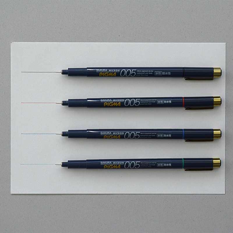 サクラクレパス 水性マーカー ピグマ 0.05mm SDK005-SP#49 くろ