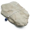 Lapis Lazuli Pendant Necklace - Small Round Spiritual Charm on